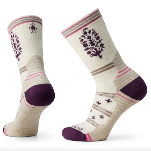 NWT Smartwool x Free People Movement Merino Wool Hiking Crew Sock - Picture 1 of 6